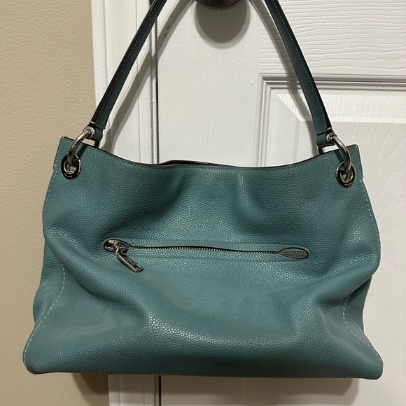 Coach Leather Hobo Bag & Matching Wallet - Picture 2 of 9